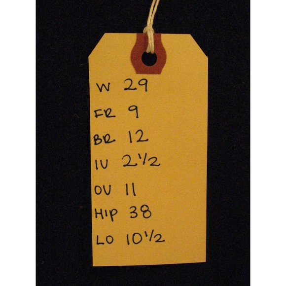 LEVIS 515 Womans CUTOFF JEAN SHORTS W 29 Blue Denim Red Tab Daisy Dukes - Picture 10 of 10